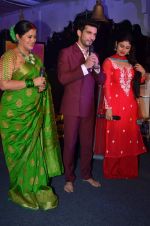 Mouni Roy, Arjun Bijlani, Sudha Chandran at Naagin launch for Colors in Powai on 26th Oct 2015